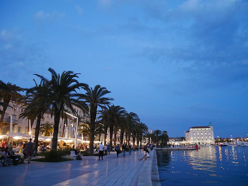 Split, Croatia - Croatia + Bosnia all seasons discovery 10 days tour from Zagreb to Dubrovnik. Monterrasol Travel private tour by car.