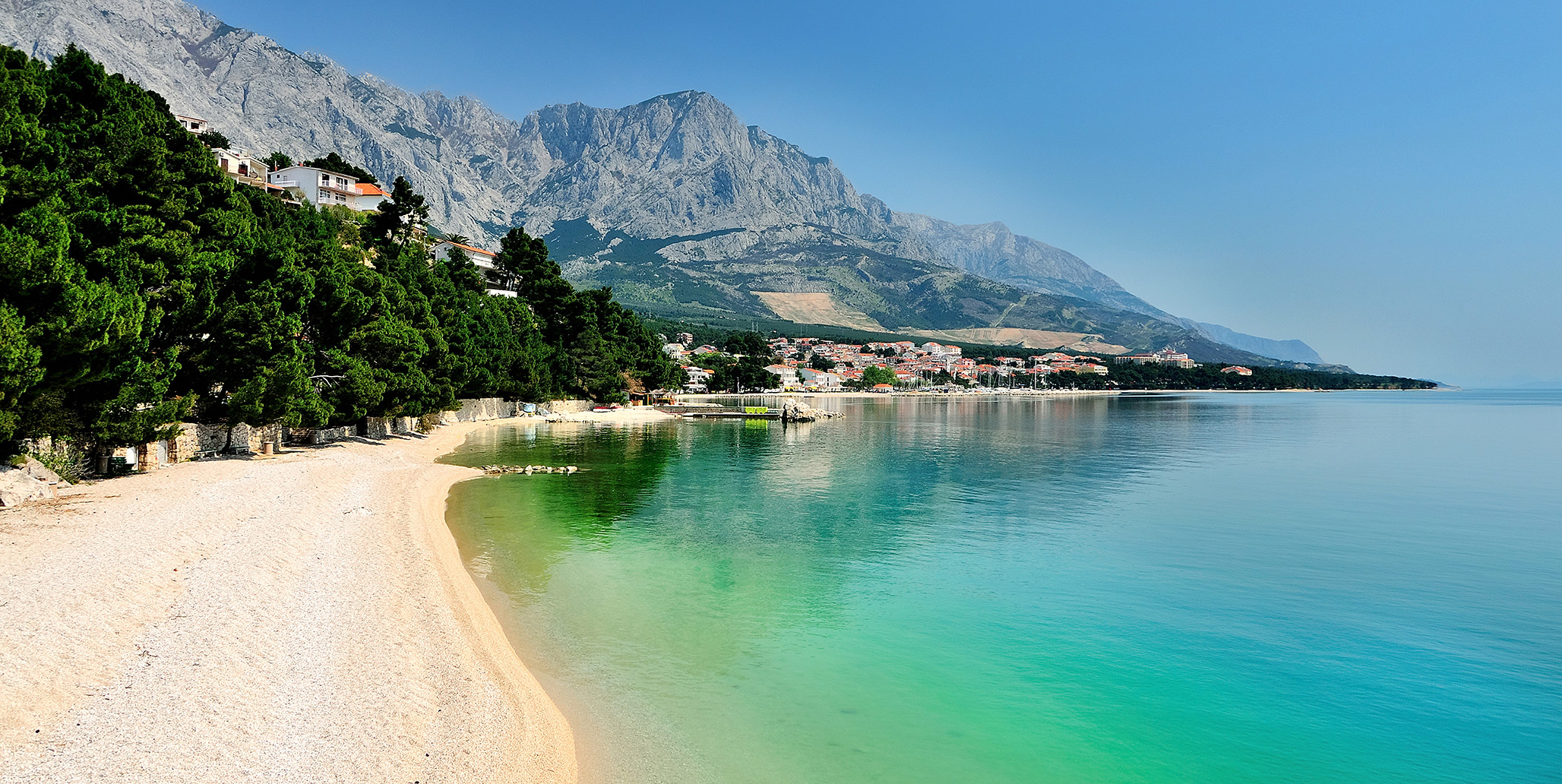 Brela, Croatia - Monterrasol private tours to Brela, Croatia. Travel agency offers custom private car tours to see Brela in Croatia. Order custom private tour to Brela with departure date on request.