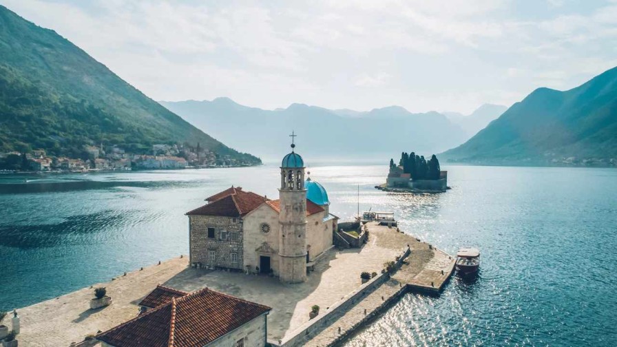 Perast, Montenegro - Day trip from Dubrovnik to see Kotor and Perast. Monterrasol Travel private tour by minivan.