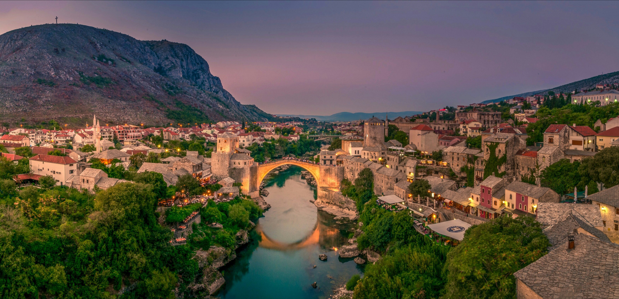 Mostar, Bosnia and Herzegovina - One day tour from Dubrovnik to Sarajevo via Tvrdos, Vjetrenica cave, and UNESCO Mostar. Monterrasol Travel private car tour.