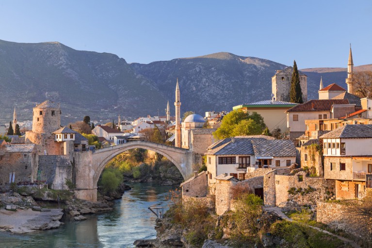 Mostar, Bosnia and Herzegovina - Bosnia 3 days discovery tour from Split. Minivan private tour by Monterrasol Travel.
