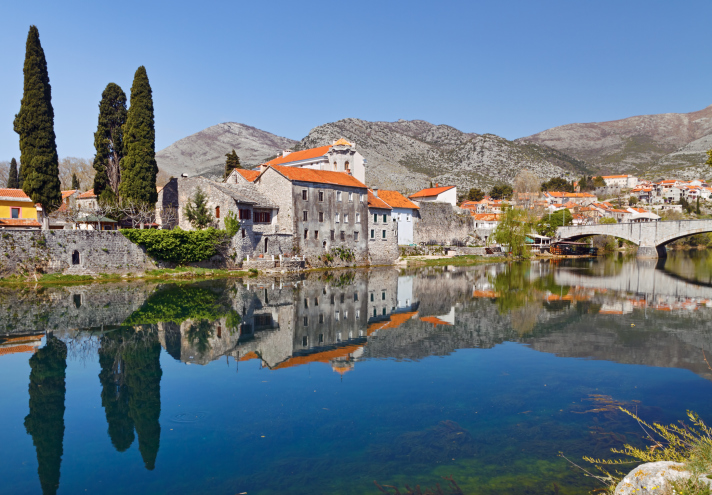 Trebinje, Bosnia and Herzegovina - All seasons Bosnia 5 days mini tour with Montenegro towns Budva and Perast from Makarska. Monterrasol Travel tour in private minivan.