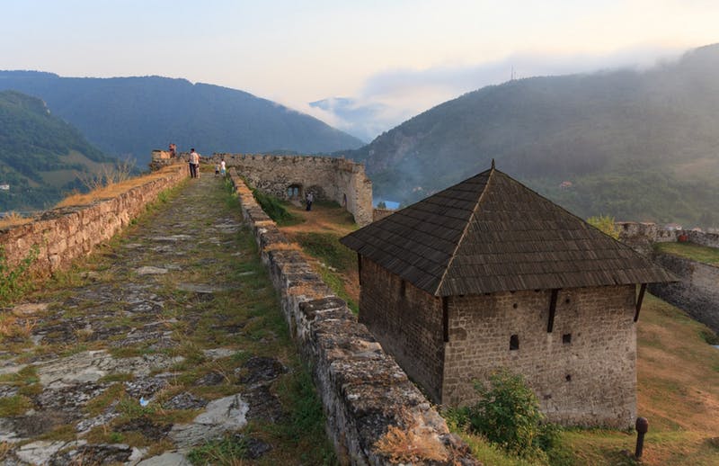 Jajce, Bosnia and Herzegovina - All seasons 3 days Bosnia tour from Mostar to Sarajevo, Travnik and Jajce. Monterrasol Travel private tour with minivan.
