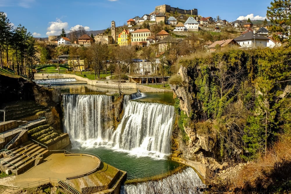 Jajce, Bosnia and Herzegovina - All seasons 6 days Bosnia exploring tour from Mostar. Monterrasol Travel private tour by car.
