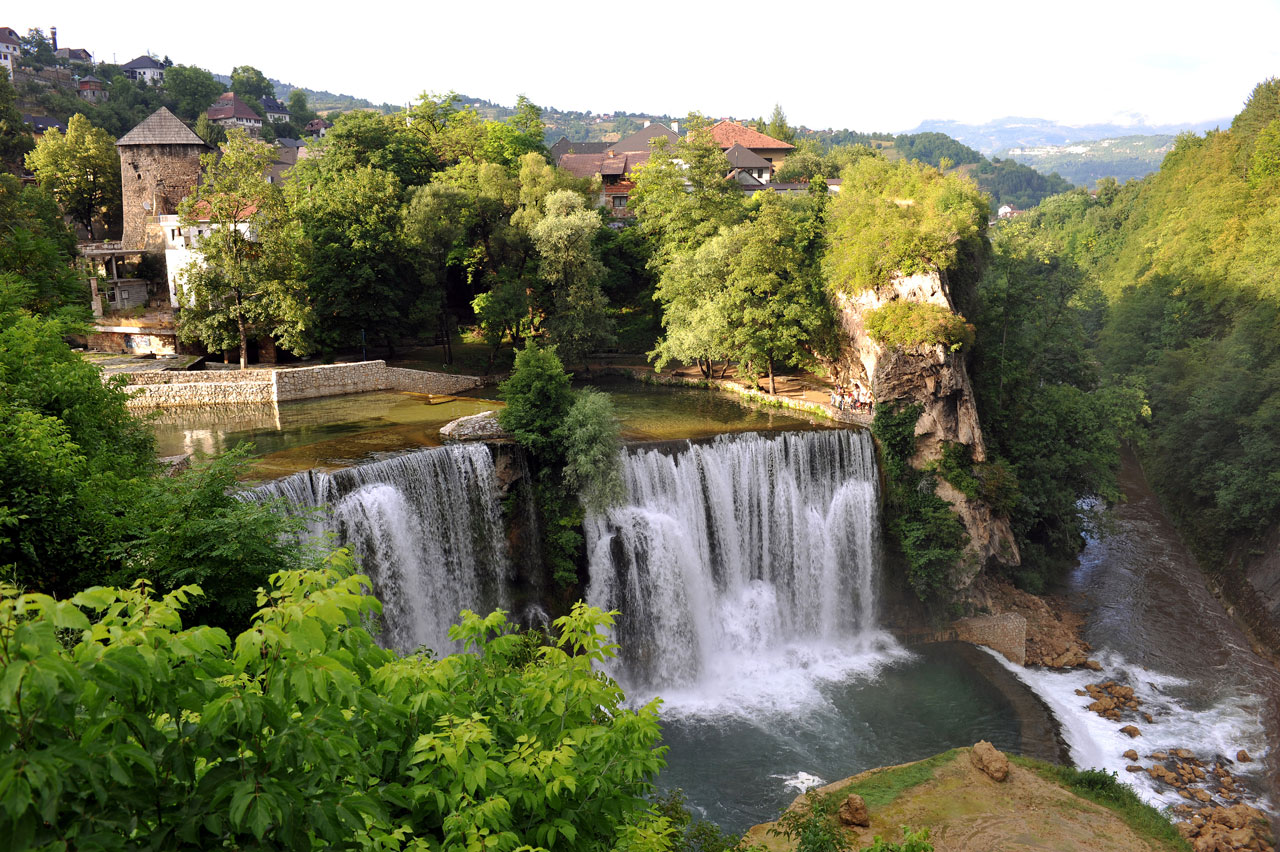 Jajce, Bosnia and Herzegovina - Year round Bosnia medieval land extended 19 days tour from Sarajevo. Monterrasol Travel private minivan tour.