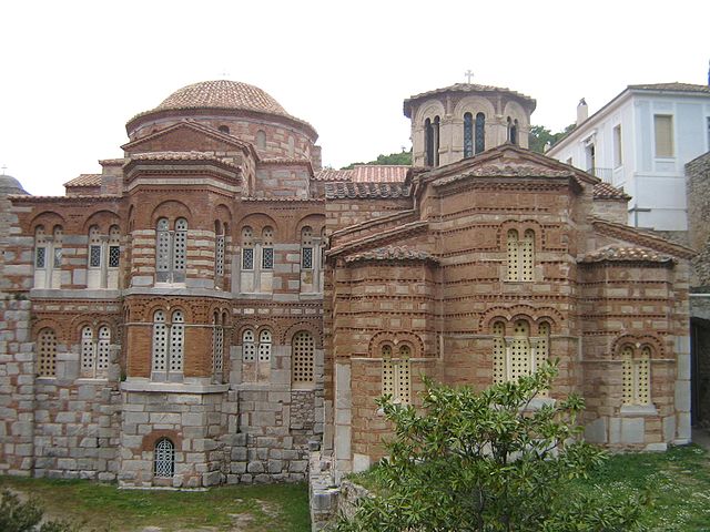 Hosios Loukas, Greece - Central Greece off-season 18 days tour from Athens. Private tour in minivan by Monterrasol Travel.