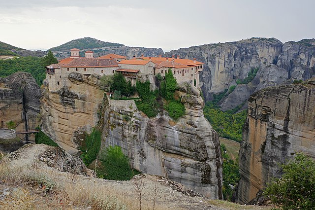 Meteora, Greece - Exploring Montenegro Albania Greece in 17 days tour from Tivat. Monterrasol Travel tour use private minivan.