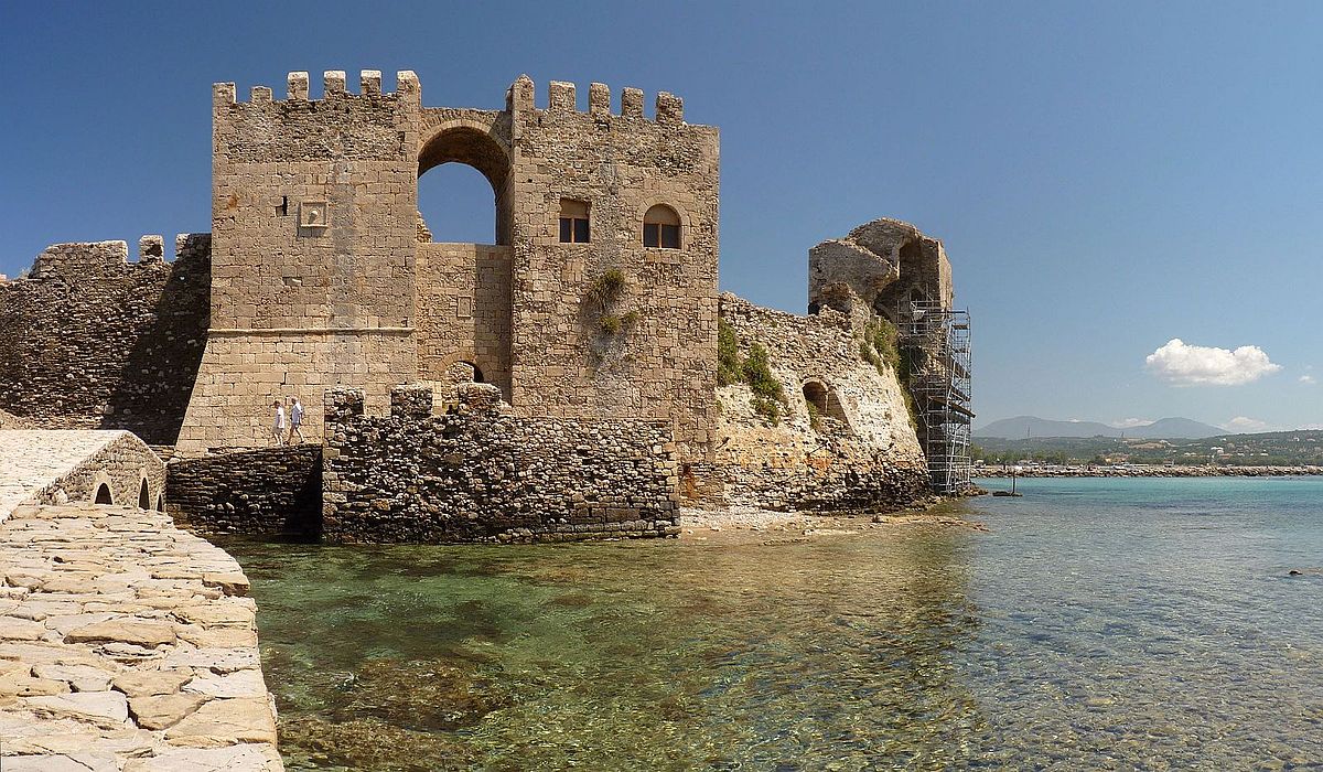 Methoni, Greece - In-depth cultural panoramic 24 days tour from Dubrovnik to Athens. Private tour with minivan from Monterrasol Travel.