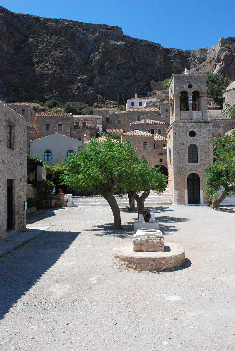 Monemvasia, Greece - Greece off-season UNESCO places tour 17 days from Athens. Monterrasol Travel minivan private tour.