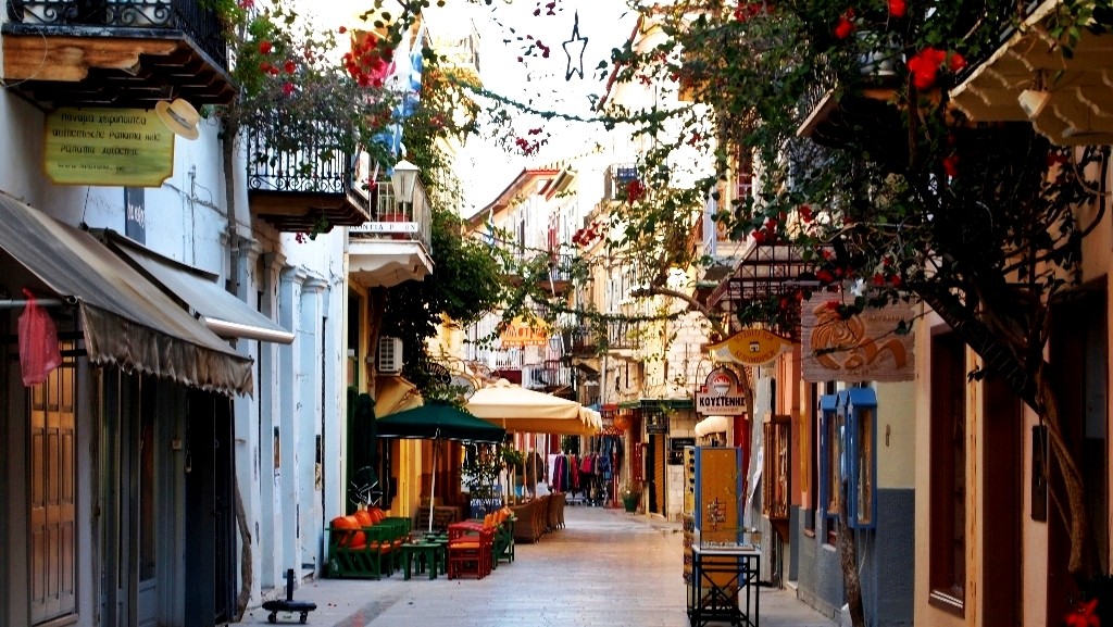 Nafplio, Greece - Greece off-season UNESCO places tour 17 days from Athens. Monterrasol Travel minivan private tour.