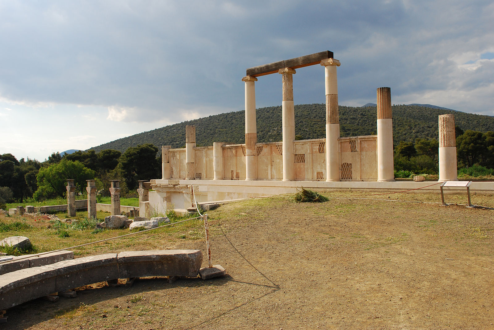 Epidaurus, Greece - Adriatic Grand tour 29 days from Budapest to Athens. Private tour in minivan by Monterrasol Travel.