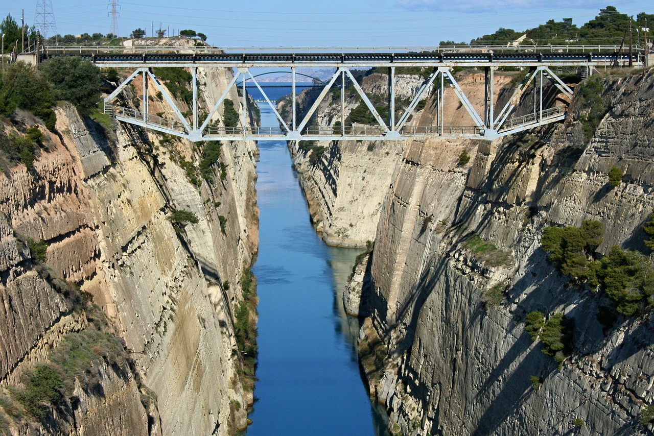 Corinth, Greece - Greece off the beaten track 16 days tour from Athens. Monterrasol Travel private tour in minivan.