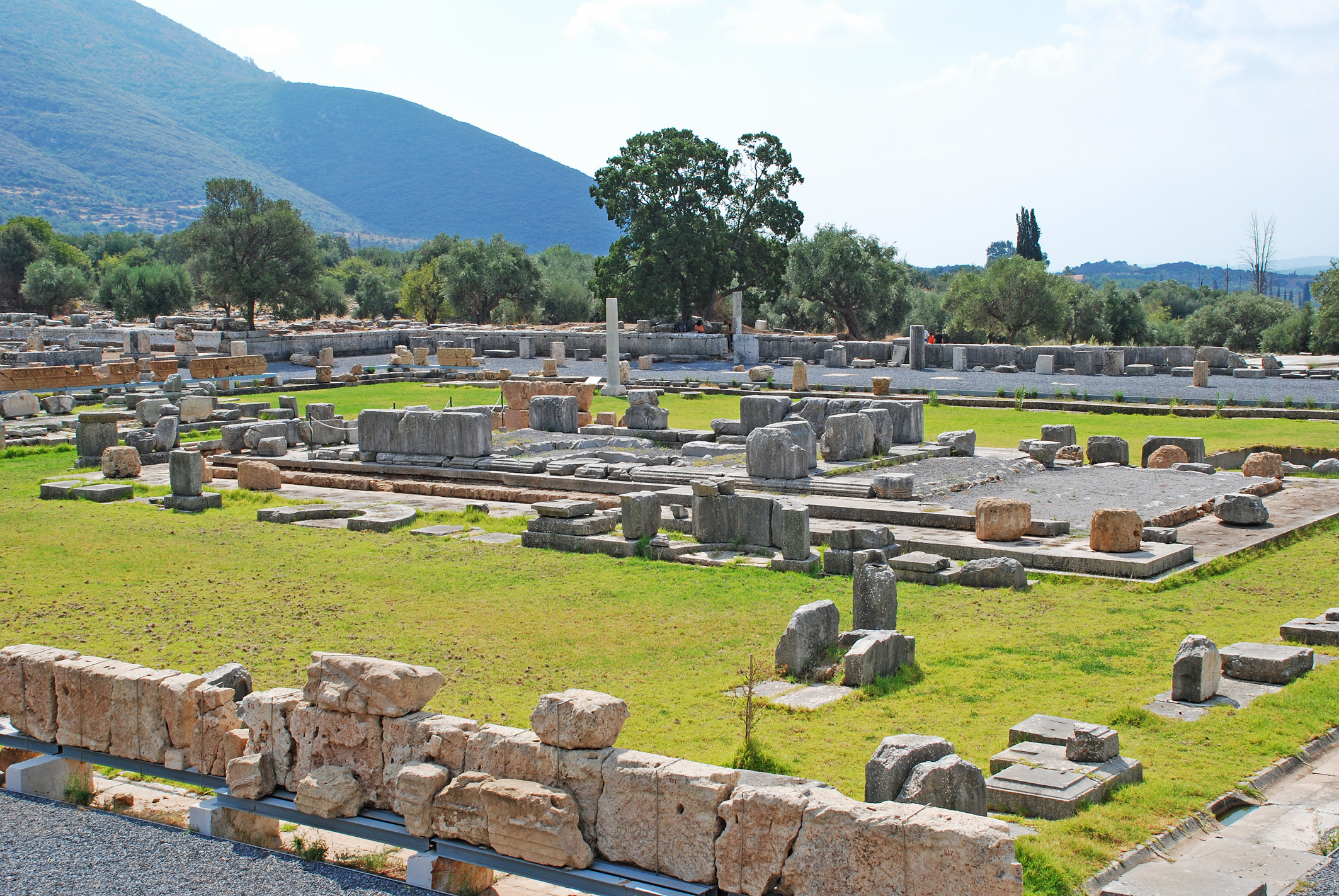Messene, Greece - Off-season 26 days tour Greece UNESCO sites from Igoumenitsa. Ancient towns, monasteries, castles. Private tour from Monterrasol Travel in minivan.