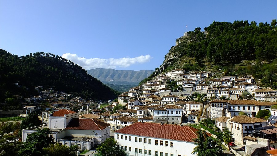 Berat, Albania - All seasons Albania 7 days cultural tour from Tirana. Monterrasol Travel tour use private minivan.